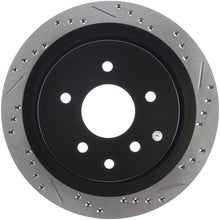 Load image into Gallery viewer, StopTech 06-07 350Z / 05-07 G35 / 06-07 G35X SportStop Slotted & Drilled Rear Left Rotor