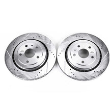 Load image into Gallery viewer, Power Stop 16-18 Cadillac ATS Rear Evolution Drilled & Slotted Rotors - Pair