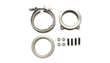 Load image into Gallery viewer, Vibrant GT Series Turbo Adapter 3in 4 Bolt to 3in V-Band Flange w/ V-Band & V-Band Clamp