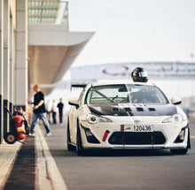 Load image into Gallery viewer, Carbon Polyweave Adjustable Front Splitter - BRZ/FRS/GT86