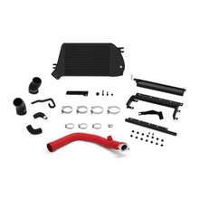 Load image into Gallery viewer, Mishimoto 2015 Subaru WRX Top-Mount Intercooler Kit - Powder Coated Black & Wrinkle Red Pipes