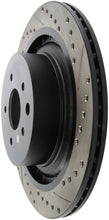 Load image into Gallery viewer, StopTech Infiniti G37 / Nissan 370Z SportStop Slotted & Drilled Rear Left Rotor