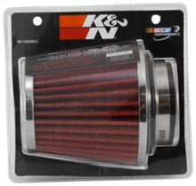 Load image into Gallery viewer, K&N Universal Chrome Filter 2 3/4in FLG / 4 1/2in Bottom / 4 1/2in Height