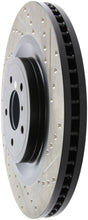 Load image into Gallery viewer, StopTech Infiniti G37 / Nissan 370Z SportStop Slotted & Drilled Front Left Rotor