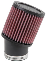 Load image into Gallery viewer, K&N Filter Universal Rubber Round Straight Filter 20 Deg Angled 2-7/16in Flange 3-3/4in OD 4in H