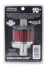 Load image into Gallery viewer, K&N Steel Base Crankcase Vent Filter .75in Vent OD x 2in OD x 1.5in Height