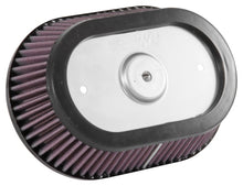 Load image into Gallery viewer, K&N Universal Custom Air Filter - Oval Shape 9.313in OD / 2.375 Height