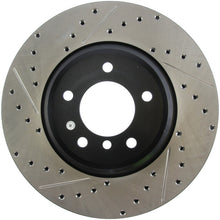 Load image into Gallery viewer, StopTech 07-09 BMW 335 (E90/E92/E93) Slotted & Drilled Right Front Rotor