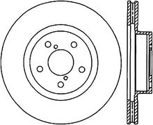 Load image into Gallery viewer, StopTech 05-10 Subaru Impreza WRX/STi Slotted & Drilled Left Front Rotor