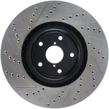 Load image into Gallery viewer, StopTech 05-10 Subaru Impreza WRX/STi Slotted & Drilled Left Front Rotor