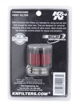 Load image into Gallery viewer, K&N 0.75 inch ID 1.375 inch OD 1.125 inch H Clamp On Crankcase Vent Filter