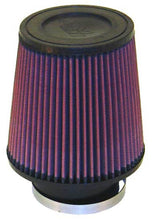 Load image into Gallery viewer, K&N Universal Rubber Filter 3 1/2inch ID FLG / 6inch Base / 4-5/8inch Top / 6inch Height