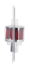 Load image into Gallery viewer, K&N Steel Base Crankcase Vent Filter .625in Vent OD x 2in OD x 1.5in Height
