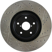 Load image into Gallery viewer, StopTech 05-10 Subaru Impreza WRX/STi Slotted & Drilled Right Front Rotor