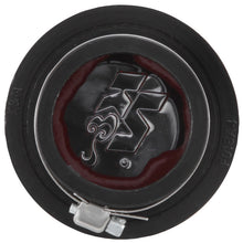 Load image into Gallery viewer, K&N 1.75in Flange ID x 3in OD x 2.5in H Chrome Finish Rubber Base Crankcase Vent Filter