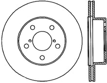 Load image into Gallery viewer, StopTech 05-07 Subaru Impreza WRX/STi Slotted & Drilled Left Rear Rotor