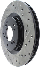 Load image into Gallery viewer, StopTech 00-09 S2000 Slotted & Drilled Left Front Rotor