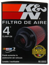 Load image into Gallery viewer, K&N Universal Air Filter (4in. Flange / 6in. Base OD / 4-5/8in. Top OD / 6in. Height)