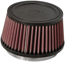 Load image into Gallery viewer, K&N Universal Rubber Filter Round Tapered 4.5in Flange ID x 5.875 Base OD x 5in Top OD x 3.25in H