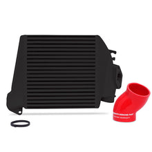 Load image into Gallery viewer, Mishimoto 08-14 Subaru WRX Top-Mount Intercooler Kit - Powder Coated Black & Red Hoses
