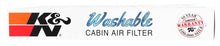 Load image into Gallery viewer, K&N 05-14 VW Jetta 2.5L 2.0L / EOS Cabin Air Filter