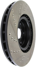 Load image into Gallery viewer, StopTech 05-10 Subaru Impreza WRX/STi Slotted & Drilled Left Front Rotor