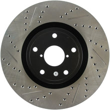 Load image into Gallery viewer, StopTech 05-10 Subaru Impreza WRX/STi Slotted & Drilled Right Front Rotor