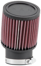 Load image into Gallery viewer, K&N Filter Universal Rubber Round Straight Filter 20 Deg Angled 2-7/16in Flange 3-3/4in OD 4in H