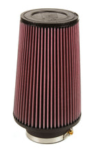 Load image into Gallery viewer, K&N Universal Rubber Filter 3 1/2inch ID FLG / 6inch Base / 4-5/8inch Top / 9inch Height