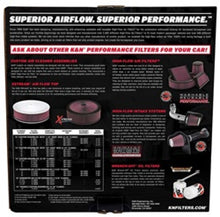 Load image into Gallery viewer, K&N 14in Red Custom Air Cleaner Assembly - 5.125in ID x 14in OD x 2.75in H x 1.25in Drop Base