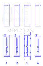 Load image into Gallery viewer, King Engine Bearings Holden Alloytec 175/190 Crankshaft Main Bearing Set