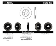 Load image into Gallery viewer, StopTech Infiniti G37 / Nissan 370Z SportStop Slotted & Drilled Front Left Rotor