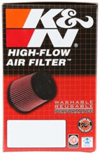 Load image into Gallery viewer, K&N Filter Universal Rubber Round Straight Filter 20 Deg Angled 2-7/16in Flange 3-3/4in OD 4in H