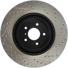 Load image into Gallery viewer, StopTech Infiniti G37 / Nissan 370Z SportStop Slotted & Drilled Front Right Rotor