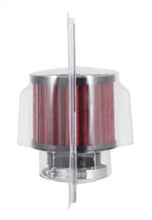 Load image into Gallery viewer, K&N 1.5in Flange ID x 3in OD x 2.5in H Rubber Base Crankcase Vent Filter