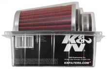 Load image into Gallery viewer, K&N Universal Chrome Filter 2 3/4in FLG / 4 1/2in Bottom / 4 1/2in Height