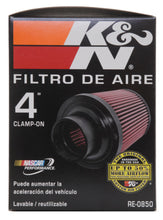 Load image into Gallery viewer, K&N Universal Air Filter (4in. Flange / 6in. Base OD / 4-5/8in. Top OD / 6in. Height)