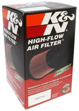 Load image into Gallery viewer, K&N Filter Universal Rubber Filter Round Straight 3.5in Flange ID x 5in OD x 8.5in H