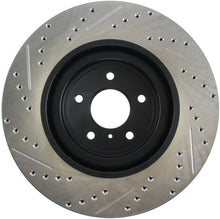 Load image into Gallery viewer, StopTech Infiniti G37 / Nissan 370Z SportStop Slotted & Drilled Front Left Rotor