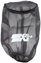 Load image into Gallery viewer, K&N Universal Round Tapered Filter Wrap - Black - 6in Base ID x 4.625in Top ID x 9in Height