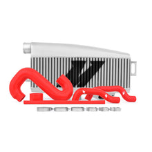Load image into Gallery viewer, Mishimoto Subaru 02-07 WRX/04-07 STi Top-Mount Intercooler Kit - Powder Coated Silver & Red Hoses