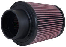 Load image into Gallery viewer, K&N Universal Rubber Filter 3 1/2inch ID FLG / 6inch Base / 4-5/8inch Top / 6inch Height