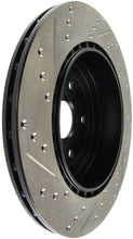 Load image into Gallery viewer, StopTech 08+ Subaru STI (Will Not Fit 05-07) Slotted & Drilled Sport Brake Rotor