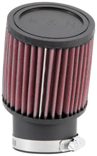 Load image into Gallery viewer, K&N Filter Universal Rubber Round Straight Filter 20 Deg Angled 2-7/16in Flange 3-3/4in OD 4in H