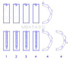Load image into Gallery viewer, King Engine Bearings Ford EcoBoost 3.5L/3.7L V6 Main Bearing Set - Size STD