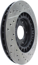 Load image into Gallery viewer, StopTech 00-09 S2000 Slotted & Drilled Right Front Rotor