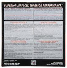 Load image into Gallery viewer, K&N Filter Universal Rubber Filter 3 Inch Flange 6 inch Base 4 inch Top 5 inch Height