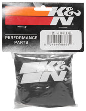 Load image into Gallery viewer, K&N Black Drycharger Round Tapered Custom Air Filter Wrap