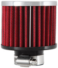 Load image into Gallery viewer, K&N 1.25in Flange ID x 3in OD x 2.5in H Rubber Base Crankcase Vent Filter