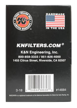 Load image into Gallery viewer, K&N Universal Round Clamp-On Air Filter 3in Flange ID x 6in Base OD x 4.625in Top OD x 3in Height